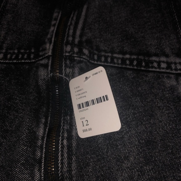 black jeans mini skirt - Picture 3 of 3